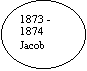 Ovaal: 1873 - 1874
Jacob
